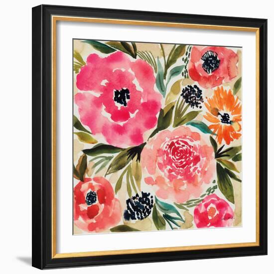 Summer Petals II-Cheryl Warrick-Framed Art Print