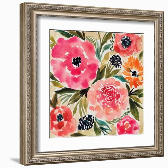 Summer Petals II-Cheryl Warrick-Framed Art Print