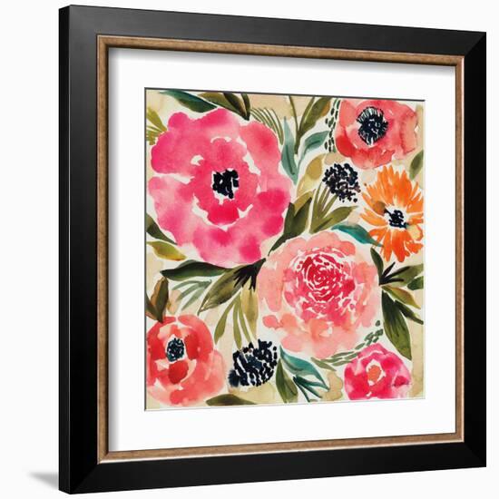 Summer Petals II-Cheryl Warrick-Framed Art Print