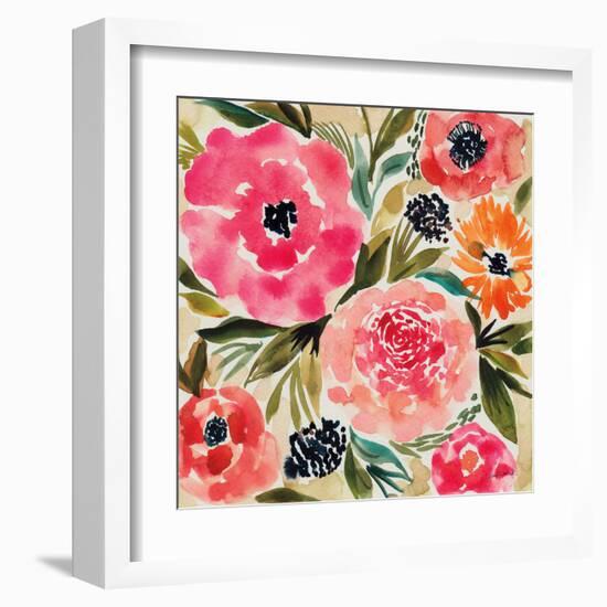 Summer Petals II-Cheryl Warrick-Framed Art Print