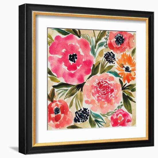 Summer Petals II-Cheryl Warrick-Framed Art Print