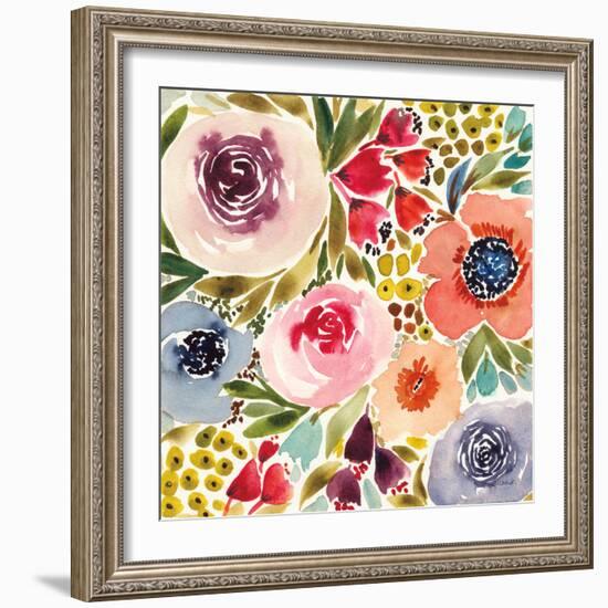 Summer Petals IV-Cheryl Warrick-Framed Art Print