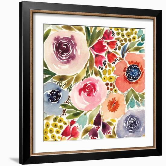 Summer Petals IV-Cheryl Warrick-Framed Art Print