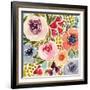 Summer Petals IV-Cheryl Warrick-Framed Art Print