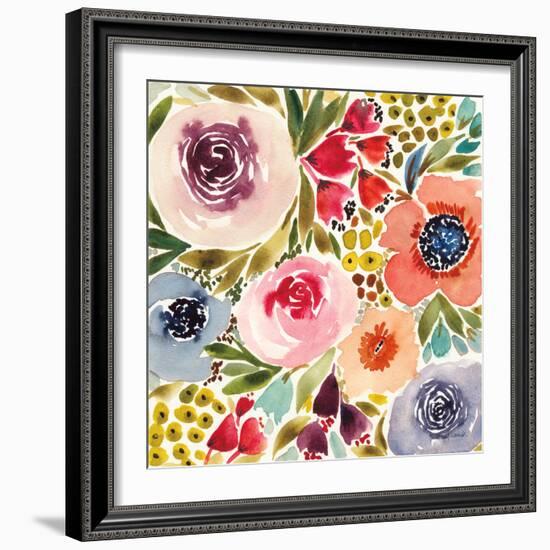 Summer Petals IV-Cheryl Warrick-Framed Art Print