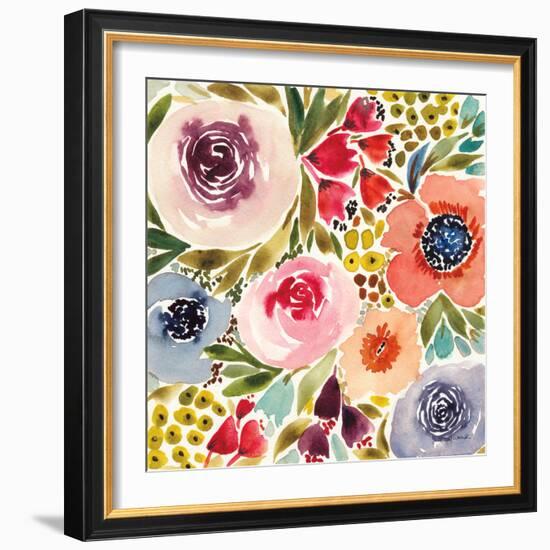 Summer Petals IV-Cheryl Warrick-Framed Art Print