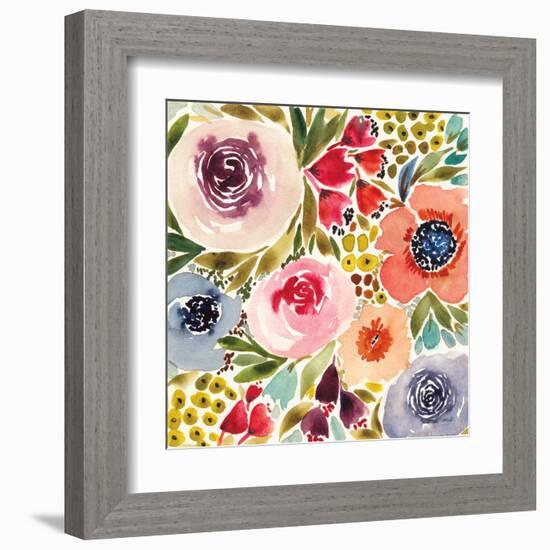 Summer Petals IV-Cheryl Warrick-Framed Art Print