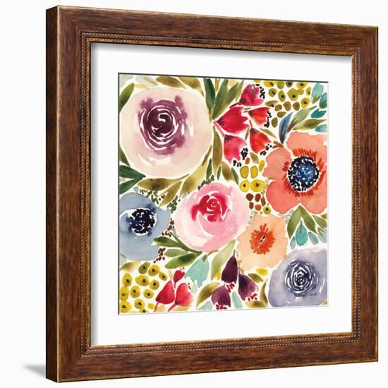 Summer Petals IV-Cheryl Warrick-Framed Art Print