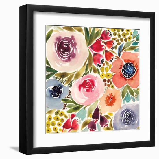 Summer Petals IV-Cheryl Warrick-Framed Art Print