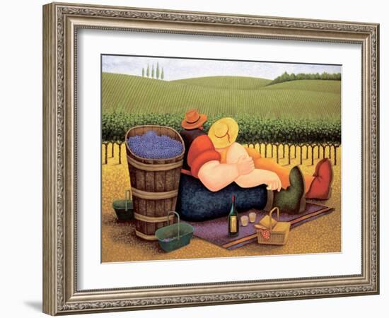 Summer Picnic-Lowell Herrero-Framed Art Print