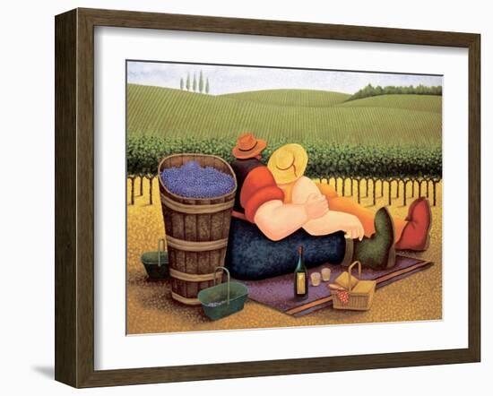 Summer Picnic-Lowell Herrero-Framed Art Print