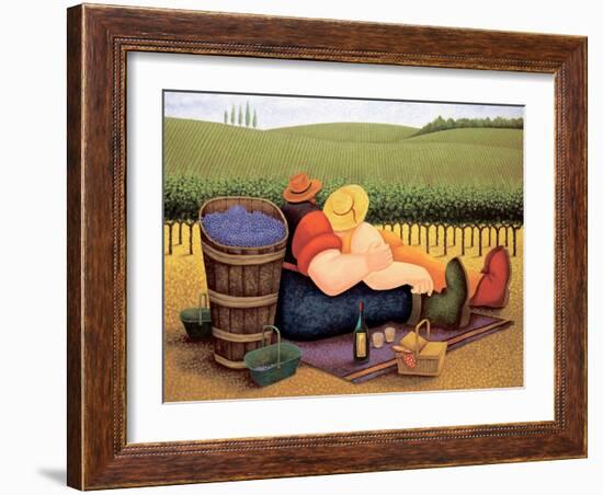 Summer Picnic-Lowell Herrero-Framed Art Print