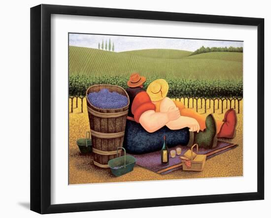 Summer Picnic-Lowell Herrero-Framed Art Print