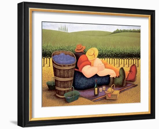 Summer Picnic-Lowell Herrero-Framed Art Print