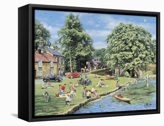 Summer Picnics-Trevor Mitchell-Framed Premier Image Canvas