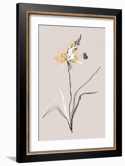 Summer Plant 1-Design Fabrikken-Framed Art Print