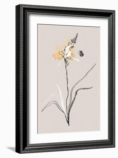 Summer Plant 1-Design Fabrikken-Framed Art Print