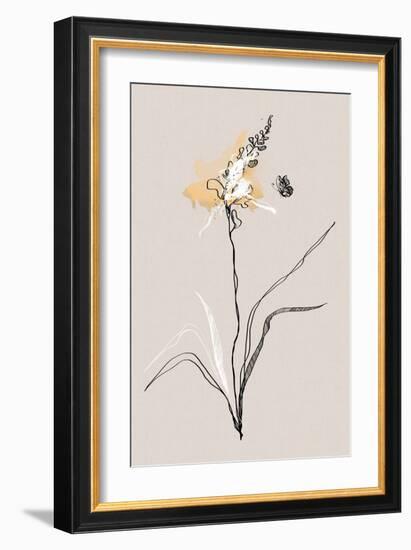 Summer Plant 1-Design Fabrikken-Framed Art Print