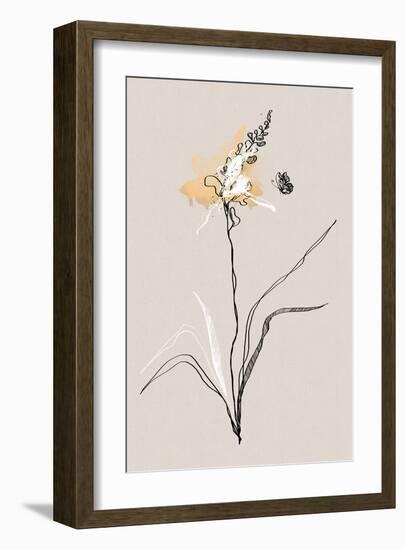 Summer Plant 1-Design Fabrikken-Framed Art Print