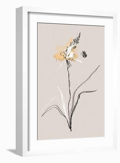 Summer Plant 1-Design Fabrikken-Framed Art Print
