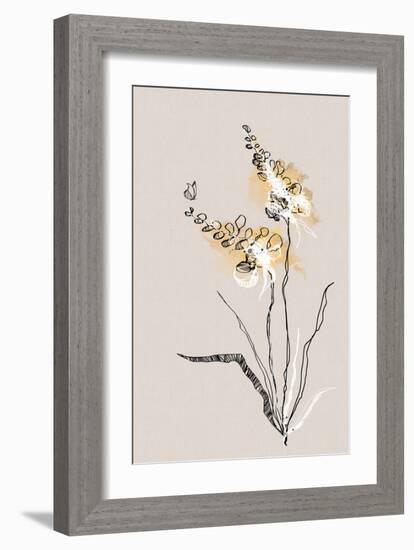 Summer Plant 2-Design Fabrikken-Framed Art Print