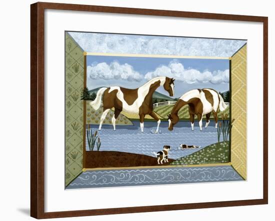 Summer Pleasures - June-Kristin Bryant-Framed Giclee Print