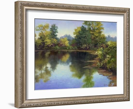 Summer Pond-Mary Jean Weber-Framed Art Print