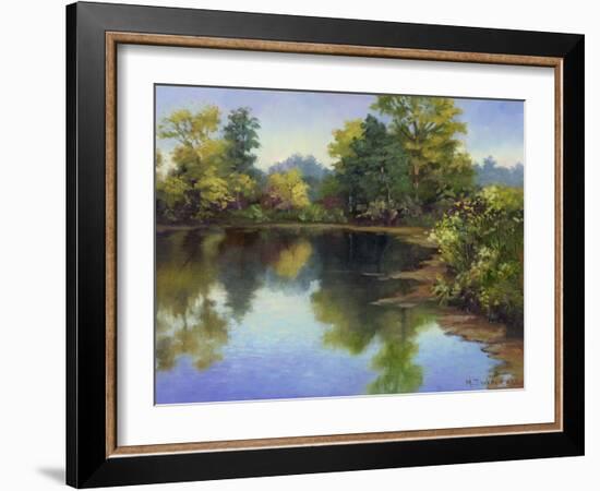 Summer Pond-Mary Jean Weber-Framed Art Print