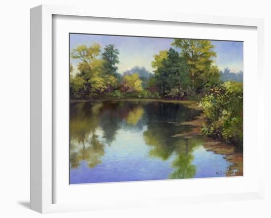 Summer Pond-Mary Jean Weber-Framed Art Print