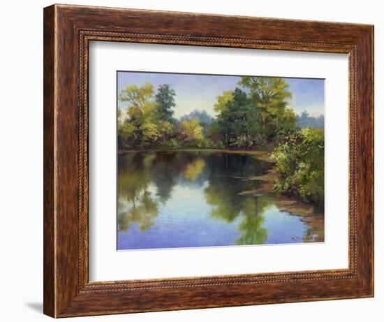 Summer Pond-Mary Jean Weber-Framed Art Print