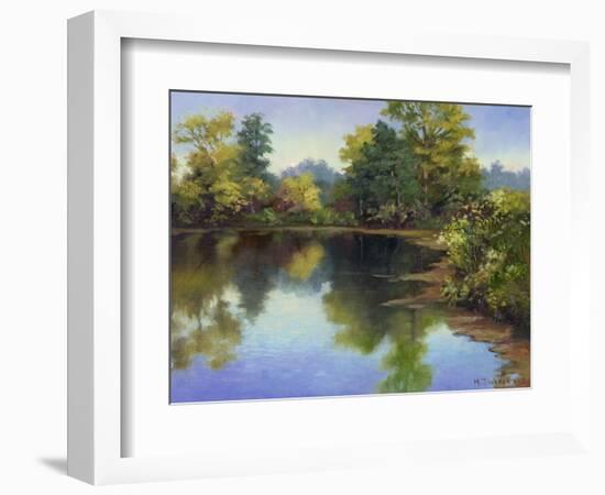 Summer Pond-Mary Jean Weber-Framed Art Print