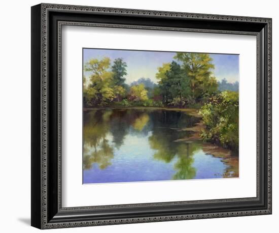 Summer Pond-Mary Jean Weber-Framed Art Print