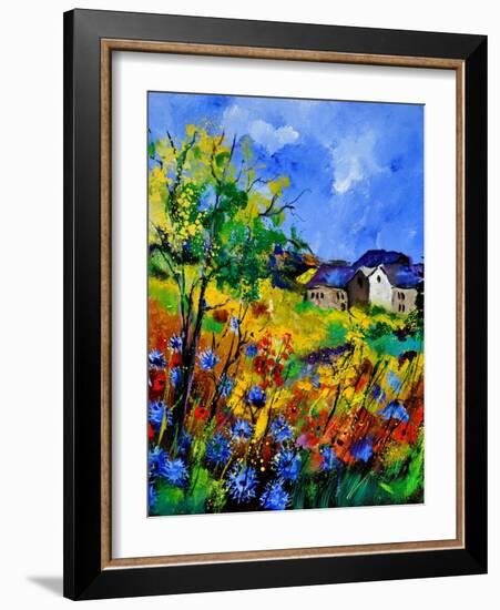 Summer Poppies 673180-Pol Ledent-Framed Art Print