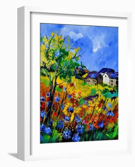 Summer Poppies 673180-Pol Ledent-Framed Art Print