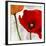 Summer Poppies I-Jenny Thomlinson-Framed Art Print