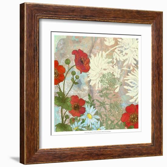 Summer Poppies I-R. Collier-Morales-Framed Art Print