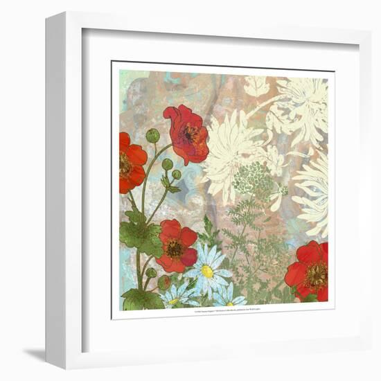 Summer Poppies I-R. Collier-Morales-Framed Art Print