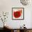 Summer Poppies III-Jenny Thomlinson-Framed Art Print displayed on a wall