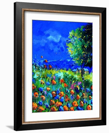 Summer Poppies in Gendron-Pol Ledent-Framed Art Print