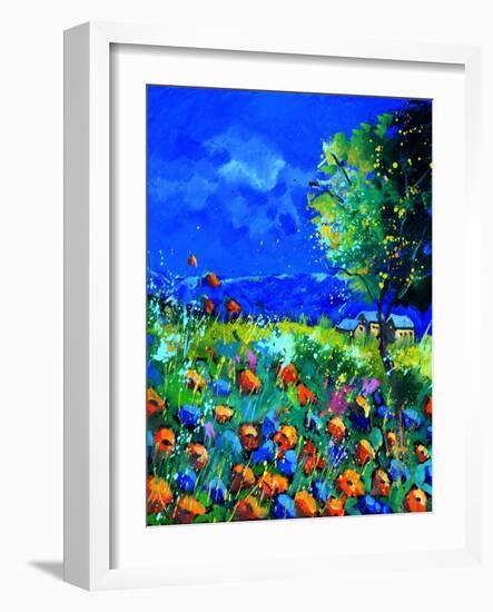 Summer Poppies in Gendron-Pol Ledent-Framed Art Print