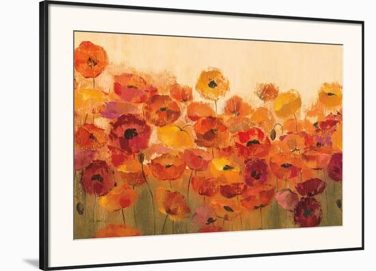 Summer Poppies-Silvia Vassileva-Framed Art Print