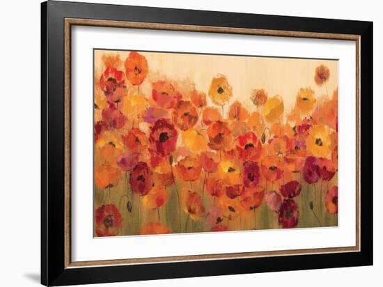 Summer Poppies-Silvia Vassileva-Framed Art Print