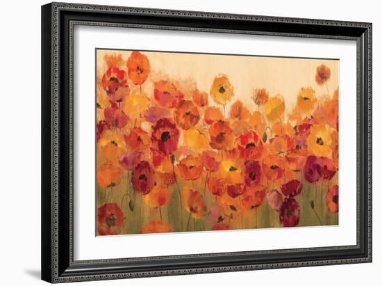 Summer Poppies-Silvia Vassileva-Framed Art Print