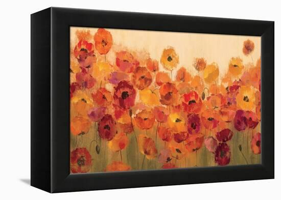 Summer Poppies-Silvia Vassileva-Framed Stretched Canvas