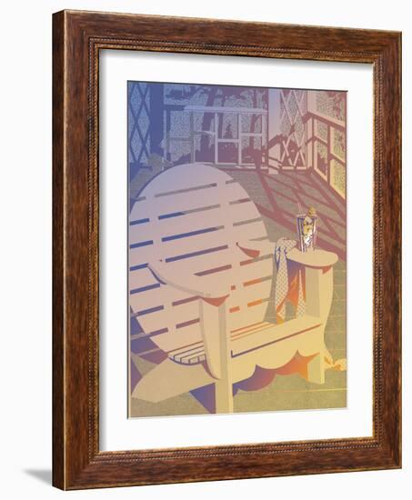 Summer Porch-David Chestnutt-Framed Giclee Print