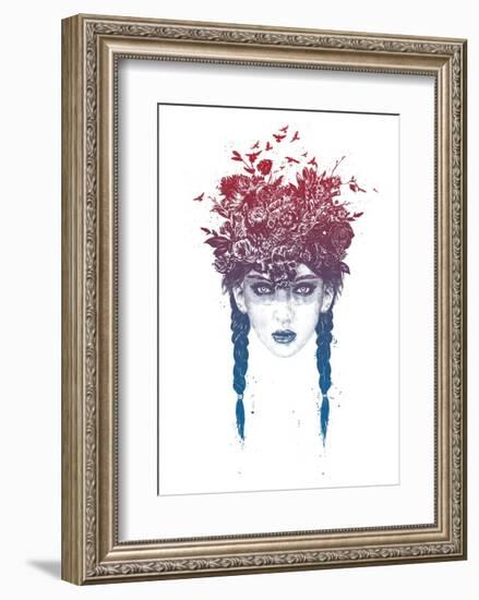 Summer Queen No. 2-Balazs Solti-Framed Art Print