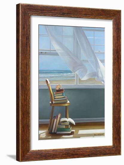 Summer Reading List-Karen Hollingsworth-Framed Art Print