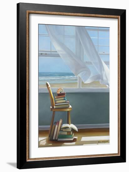 Summer Reading List-Karen Hollingsworth-Framed Art Print