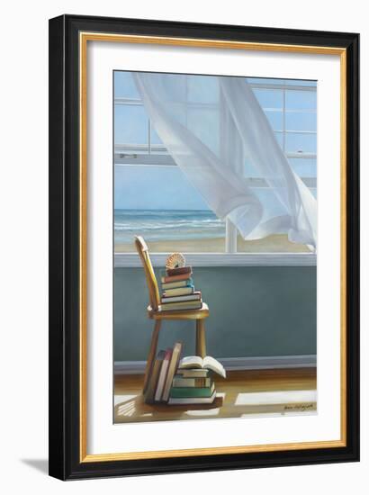 Summer Reading List-Karen Hollingsworth-Framed Art Print