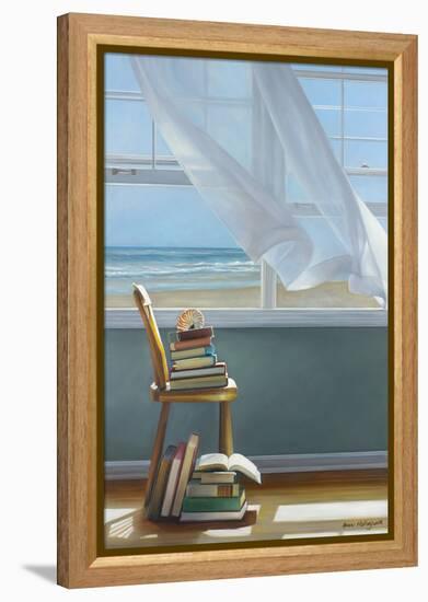 Summer Reading List-Karen Hollingsworth-Framed Stretched Canvas